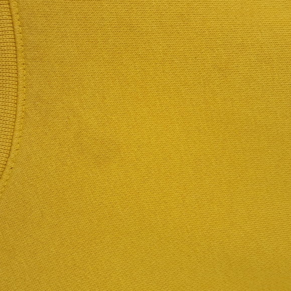 Nike embroidered mustard yellow & white men's XL pullover crew neck sweatshirt - Picture 3 of 6
